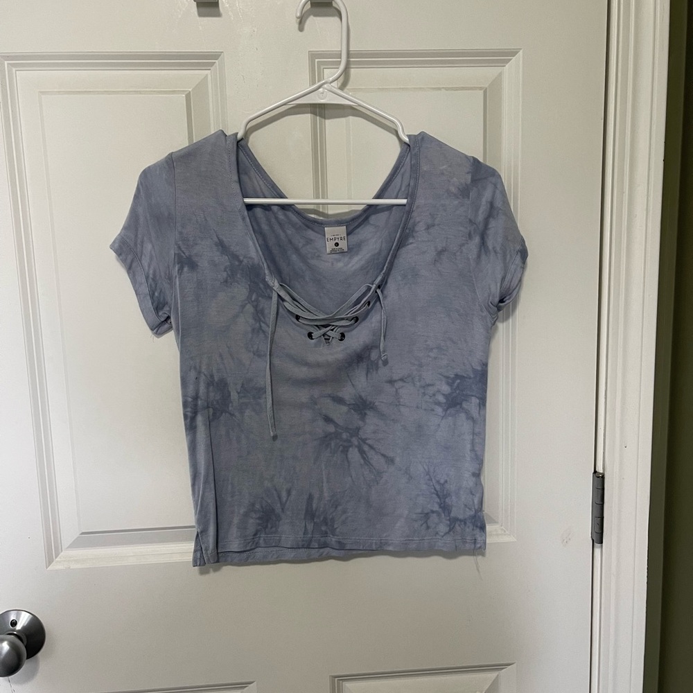 Empyre tie dye crop top